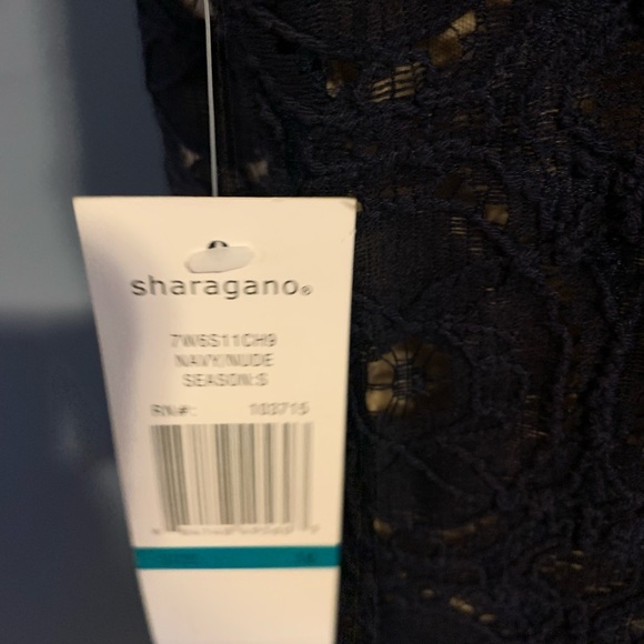 Sharagno Dress
Navy/Nude lace Dress. Sleeveless Size  16 . NWT . - Picture 6 of 6